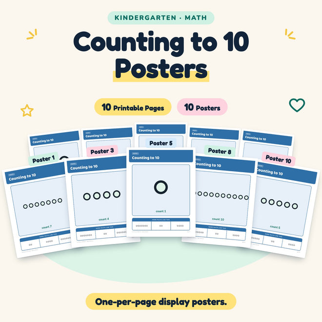 10 Counting to 10 Posters — cover