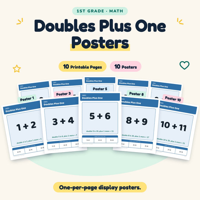 10 Doubles Plus One Posters — cover