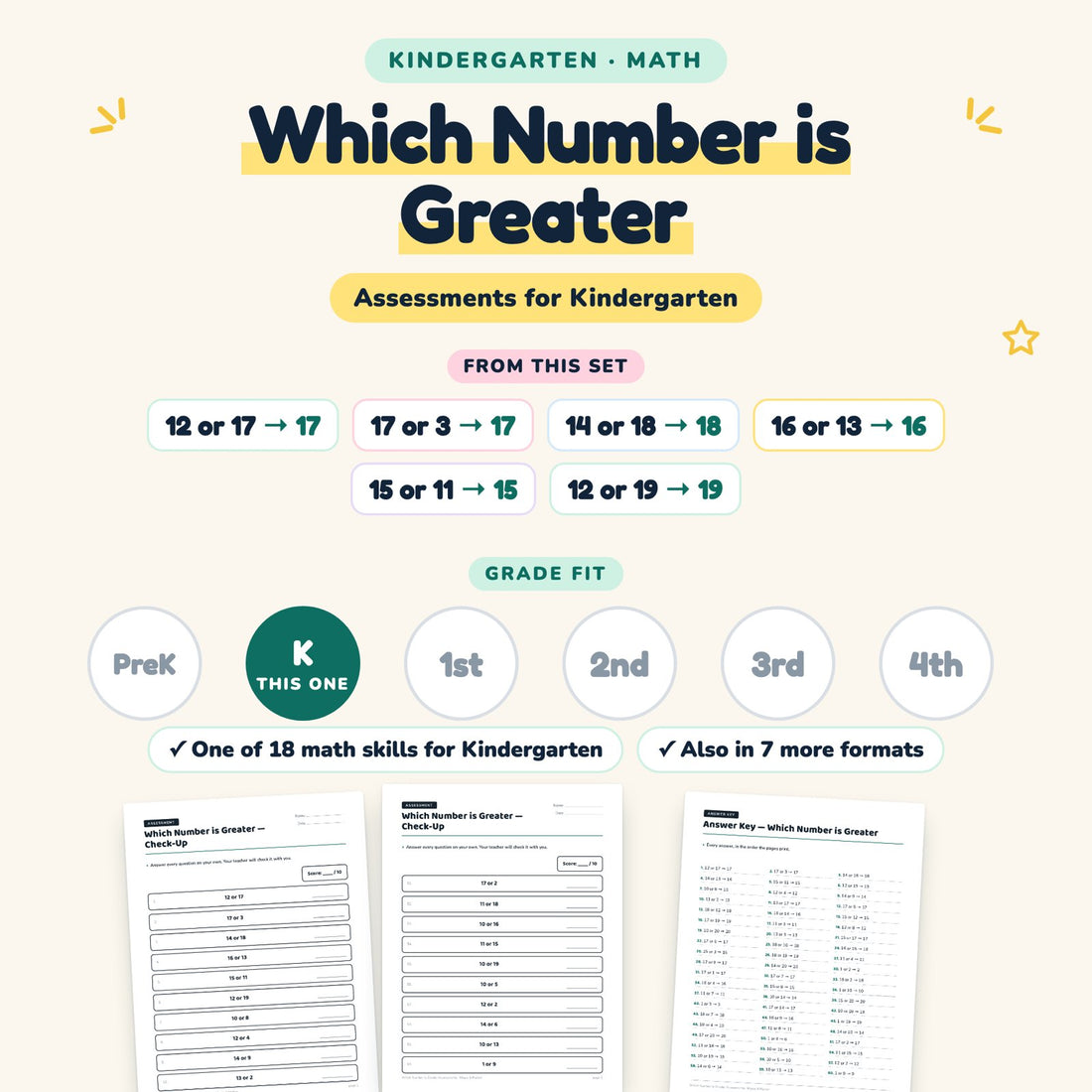 Which Number is Greater: skill and grade fit