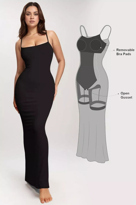 Bellamy — Basic Bae Built-In Shapewear Sleeveless Maxi Dress