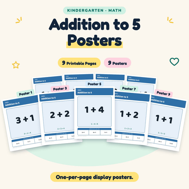 9 Addition to 5 Posters — cover