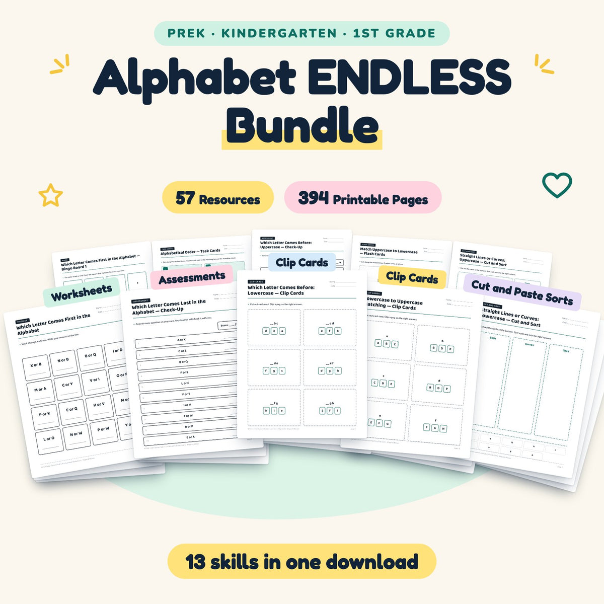 57 Resource Alphabet ENDLESS BUNDLE — cover