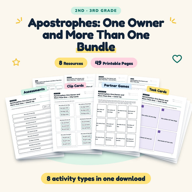49 Page Apostrophes: One Owner and More Than One Bundle — cover