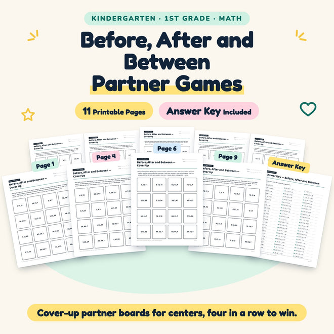 11 Before, After and Between Partner Games — cover