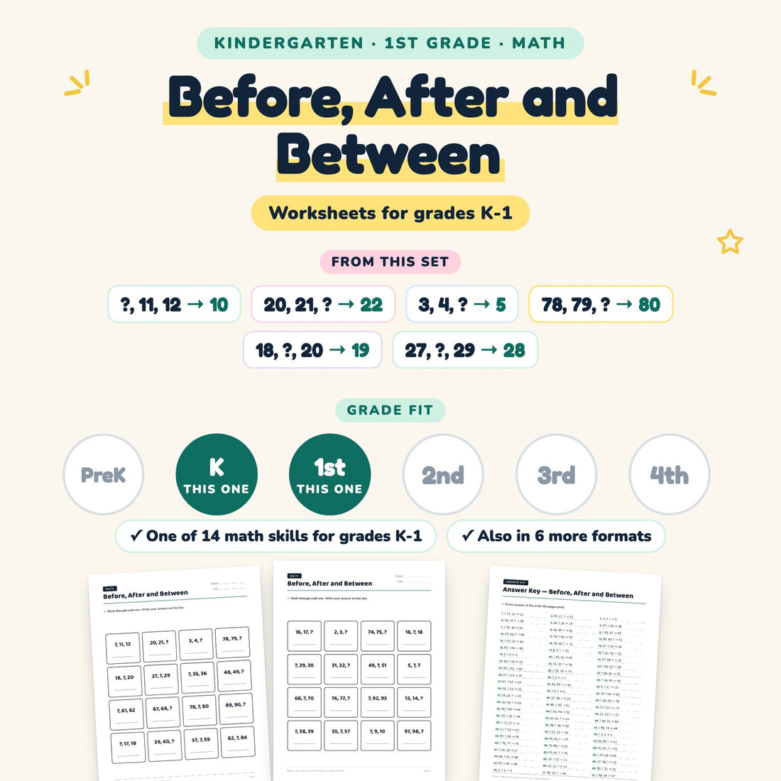 Before, After and Between: skill and grade fit