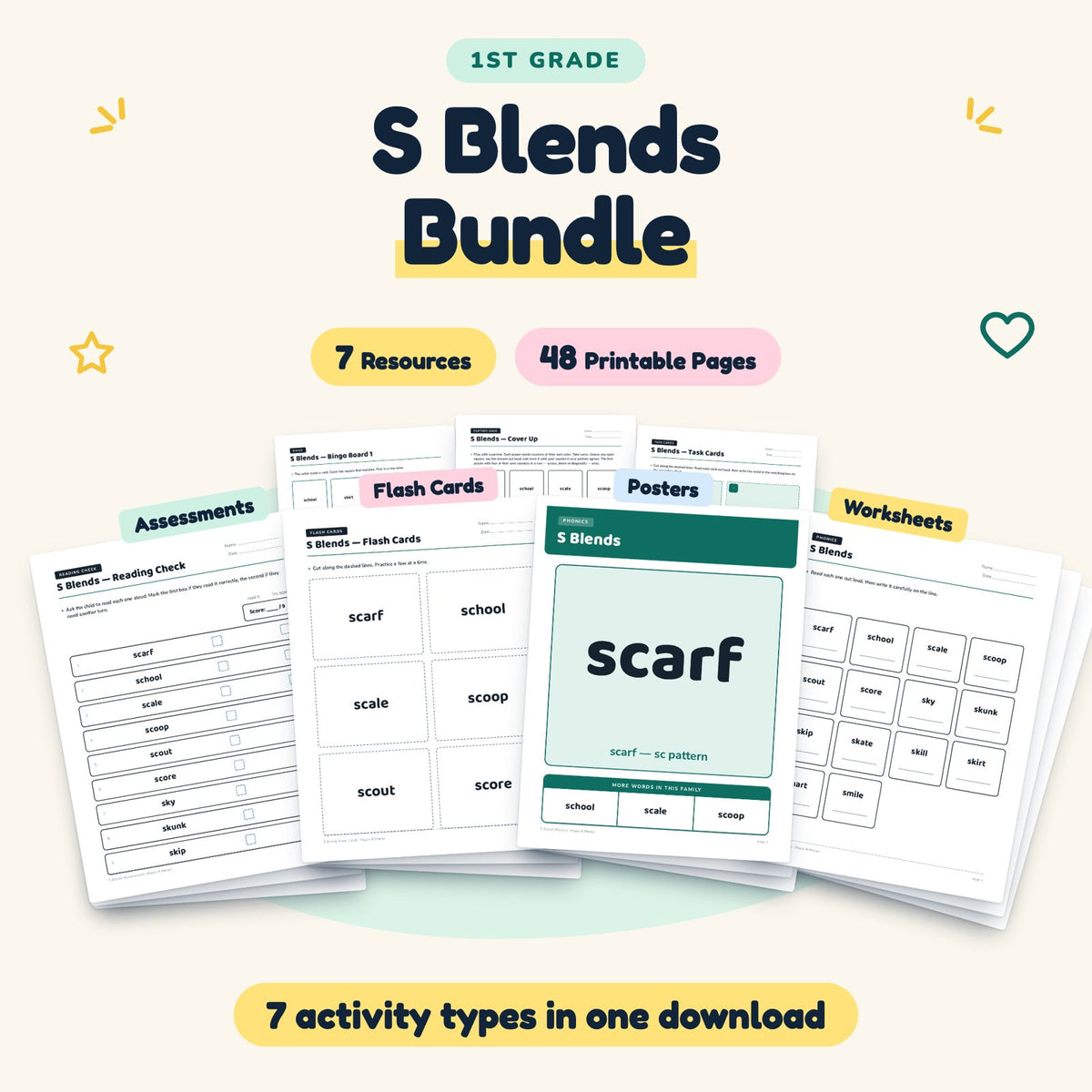 48 Page S Blends Bundle — cover