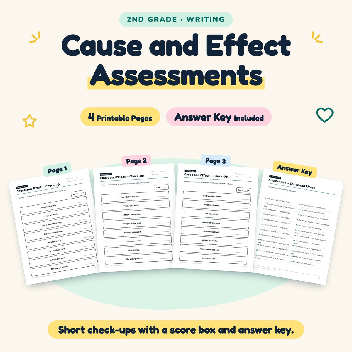 4 Cause and Effect Assessments — cover