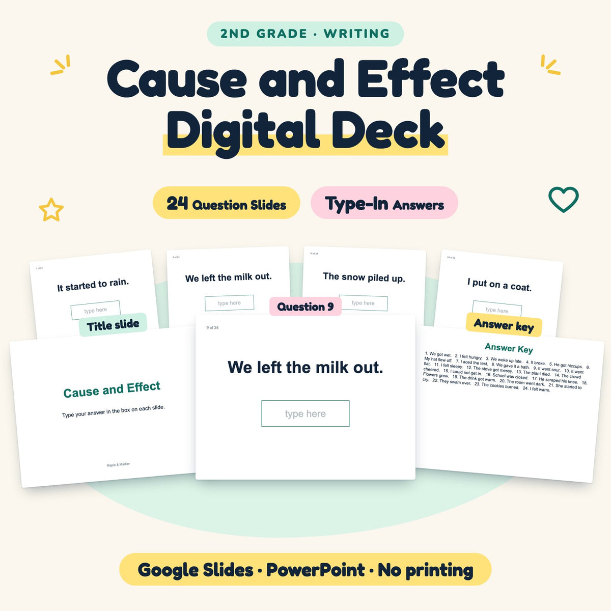 24 Question Cause and Effect Digital Deck — cover