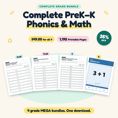 Complete PreK–K Bundle