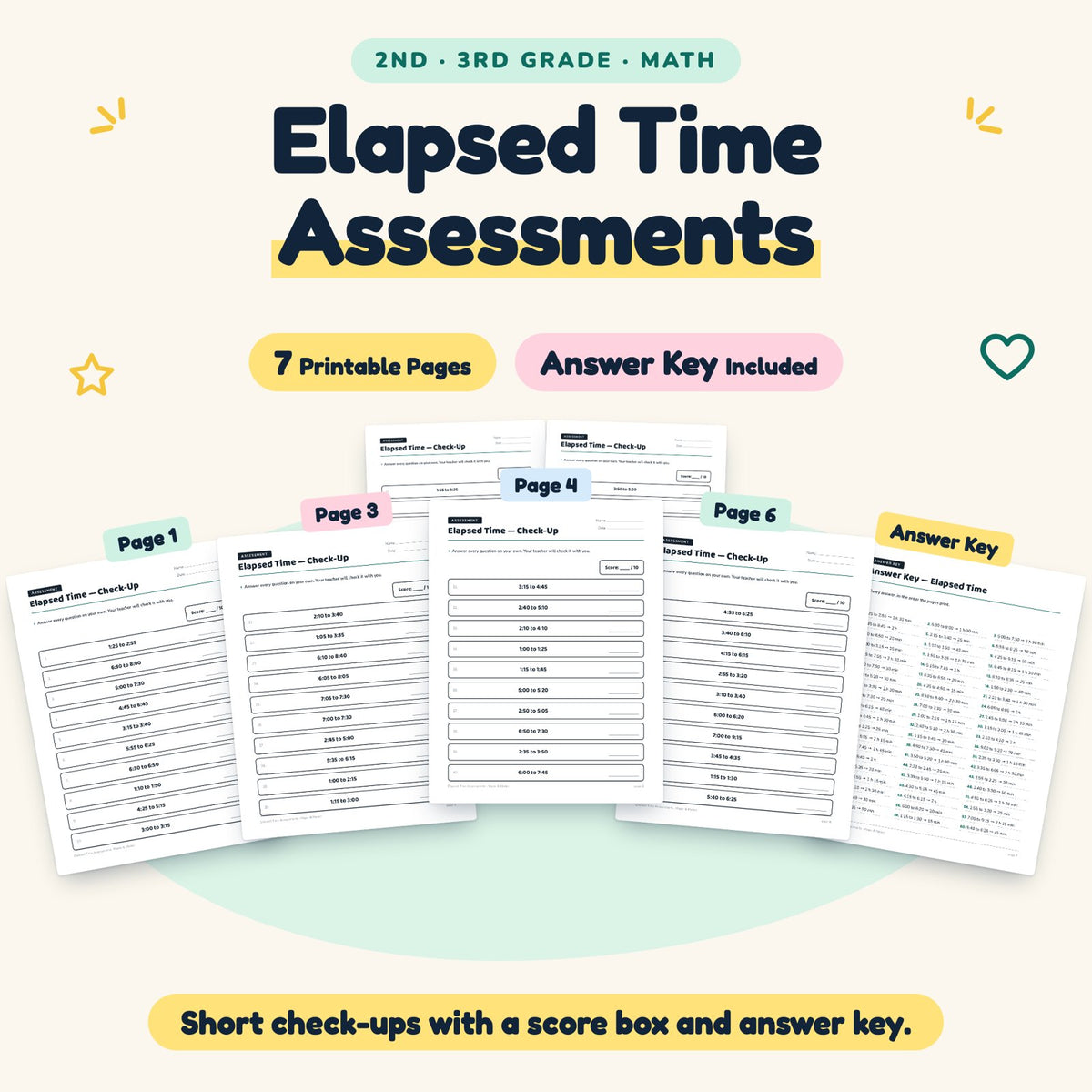 7 Elapsed Time Assessments — cover