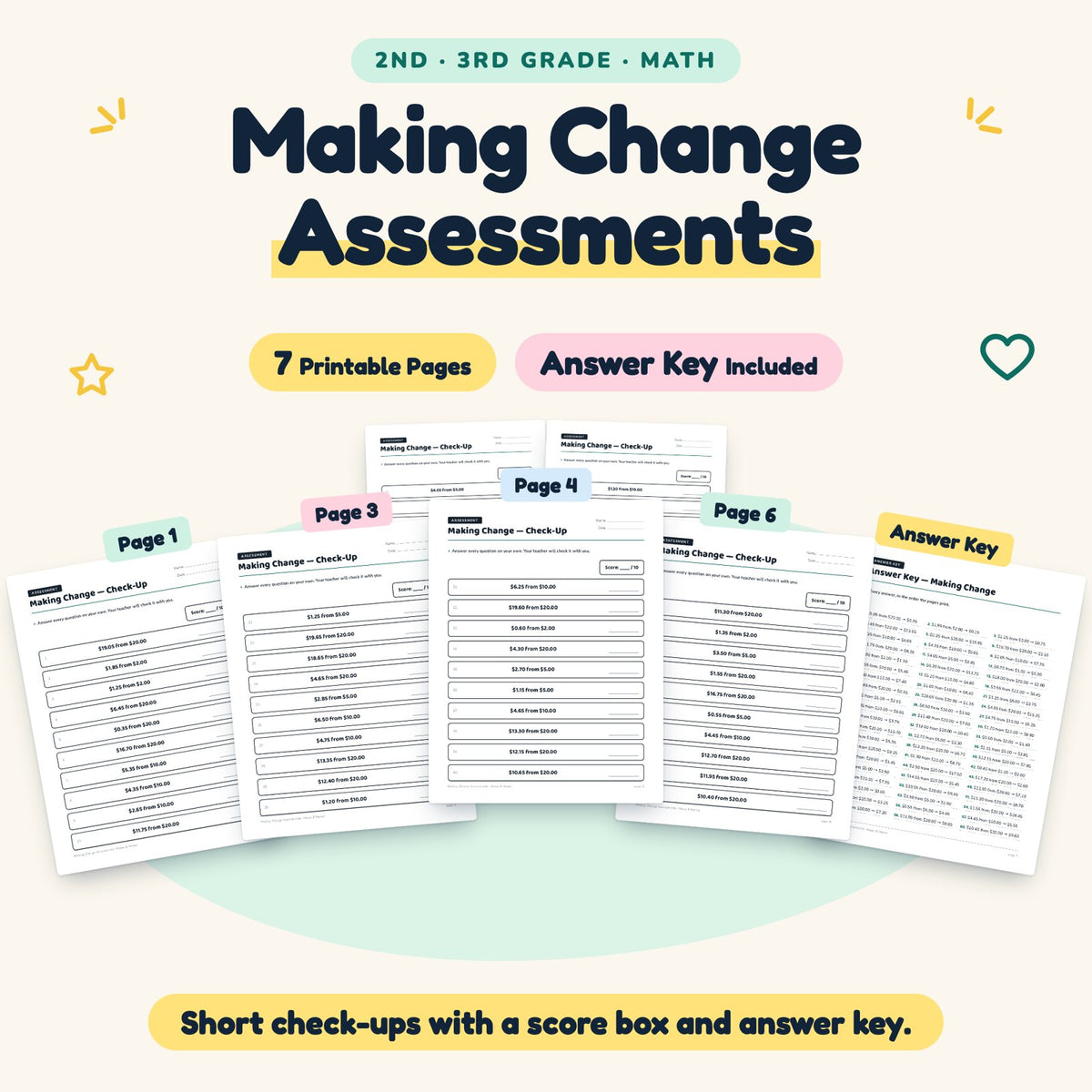 7 Making Change Assessments — cover