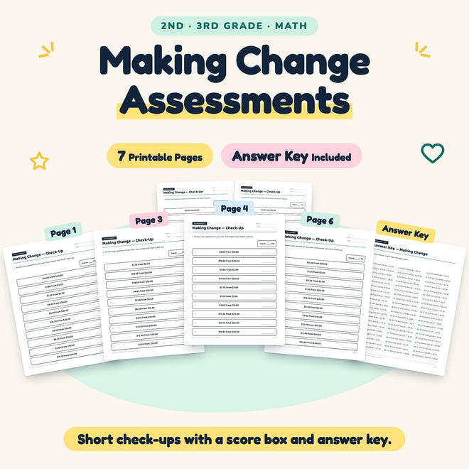 7 Making Change Assessments — cover