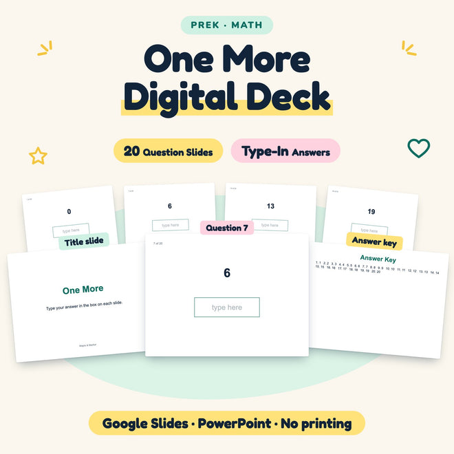 20 Question One More Digital Deck — cover