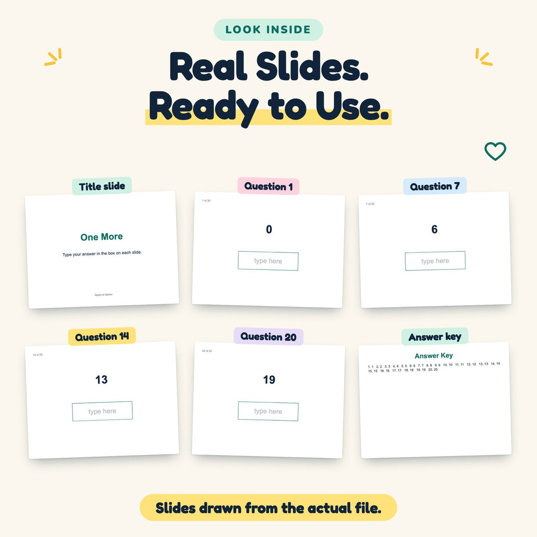 One More digital deck: look inside