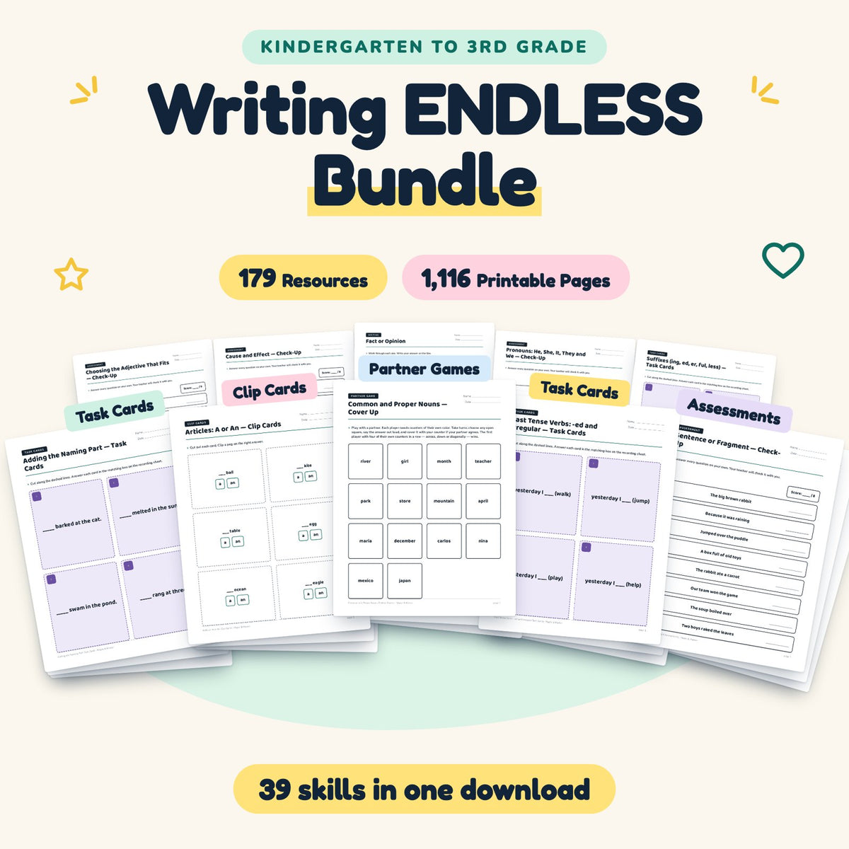 179 Resource Writing ENDLESS BUNDLE — cover